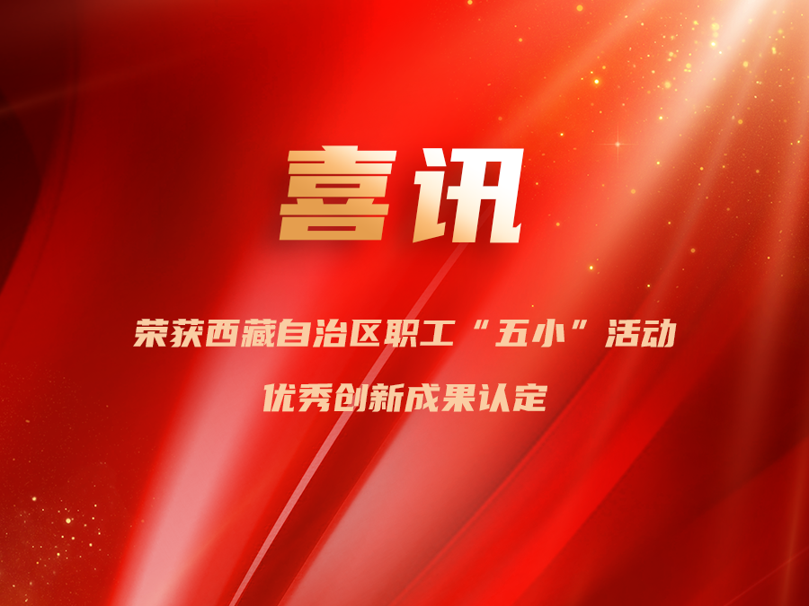 中航材导航公司联合西藏航研发项目荣获西藏自治区职工 "五小" 活动优秀创新成果认定